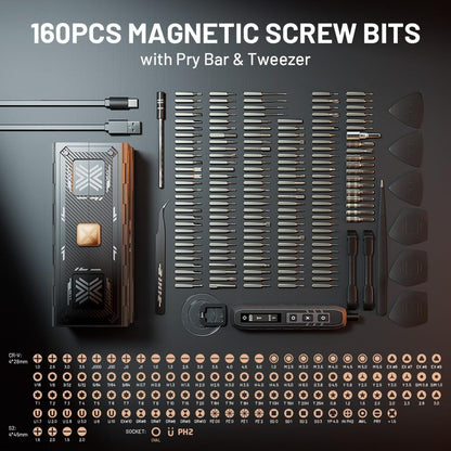 180 in 1 Electric Screwdriver Set